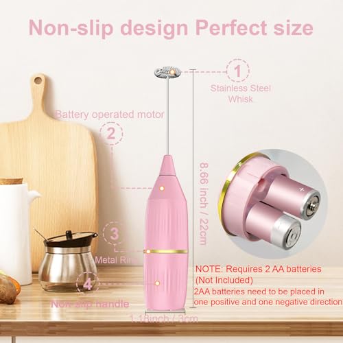 Handheld Milk Frother Wand for Coffee - image 2