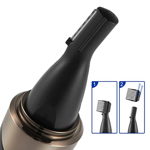 Abrray Nose Hair Trimmer For Men,Electric Beard Trimmer Men Rechargeable, 4 In 1 Multifunctional Mens Razors And Shavers For Face/Eyebrow/Ear And Nose Hair/Body Public Hair #TOP3