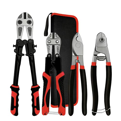 MeilsurY 4-Piece Bolt Cutter...