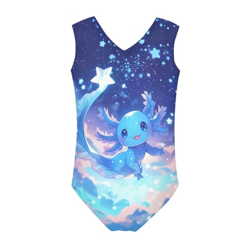 Image of Girls Swimsuits Size 3-14 Kids Summer Sleeveless One Piece Bathing Suit Beach V-Neck