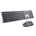 DELL KM7321W Teclado y Ratón Inalámbricos – Bluetooth y 2.4 GHz, 12 Teclas Programables, Sensor 4000 dpi, Batería 36 Meses, Teclado Español QWERTY – Gris Titanio