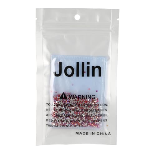 Image of Jollin Crystal Flatback Rhinestones Gems for Crafts 2mm SS6, Red AB | Glue Fix, 2880pcs Glass Rhinestones for Bedazzling, Clothes, Tumblers, Nail Art, Shoes, Bags, Caps & Accessories Decoration