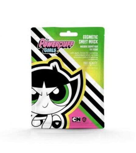 Powerpuff Girls Cosmetic Sheet Mask - Buttercup
