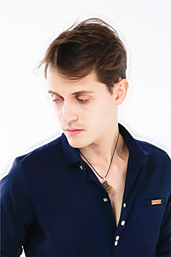 Joya Gift Charm Handmade Natural Conch Fossil Ammonite Silver Wrapped Pendant Shell Necklace For Women(1 Pcs) #TOP4