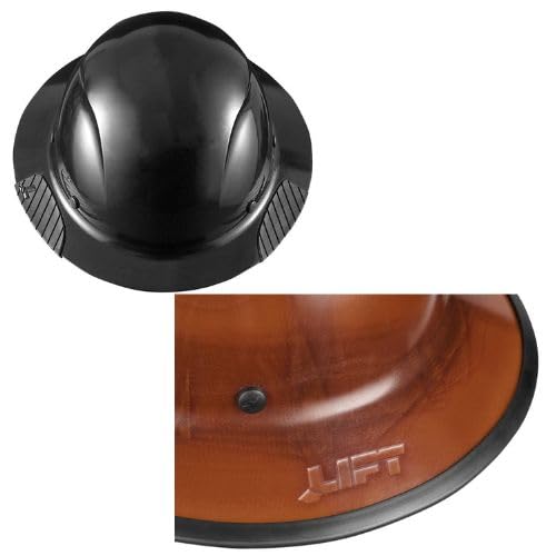 Lift DAX ?HDF-15KG Full Brim Hardhat and HDBP-21FB DAX Full Brim Edge Guard