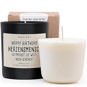 HAPPYSOY Duftkerze No. 1 mit Refill