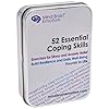 Mind Brain Emotion 52 Essential Coping Skills Cards – Self Care Exercises for Stress and Social Anxiety Relief – Resilience, Emotional Agility, Confidence Therapy Games for Teens, Adults