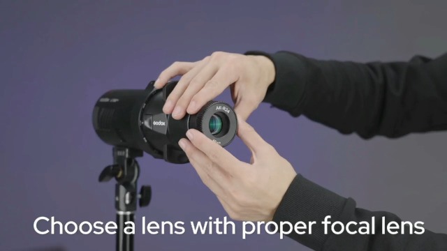 Amazon.com : Godox AK-R21 Speedlite Projector Flash Split Focalize