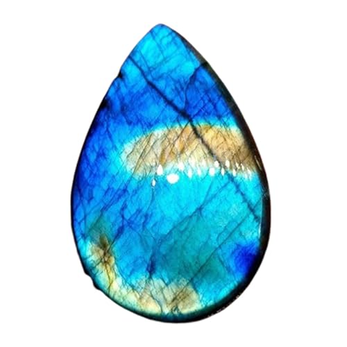 Labradorite cabochon en vrac 50mm pour fabrication de collier et bague