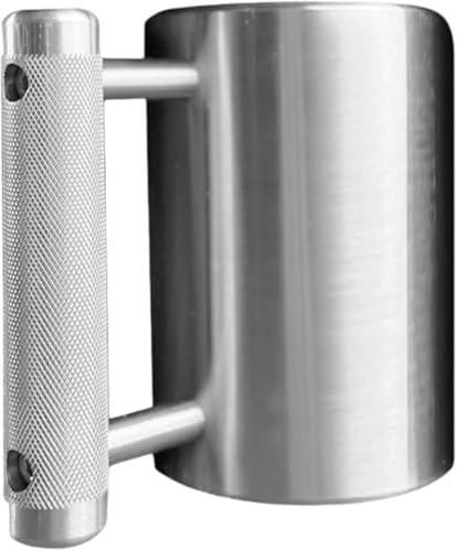 CokBlu ステンレス鋼 8kg/10kg ヘビーダンベル & ウォーターカップ 2-in-1 フィットネス腕トレーニング用 ウェイトマグ ジムワークアウト必須