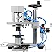 ZHIXUMM 13-20mm Professional Crimping Capping Tools,Automatic Perfume Bottle Capping Machine, Tabletop Manual Pneumatic for Collar Ring Crimping, Vial Top Crimping Glass Bottle,15MM