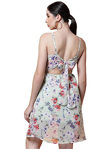 Image of OOMPH! Women's Georgette Shift Mini Dress