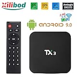 【Android 9.0】Xilibod TX3 TV Box lanzó la última versión de Android 9.0 después de probar su rendimiento y usabilidad, para adaptarse al software, el juego tiene requisitos más altos para el sistema operativo.