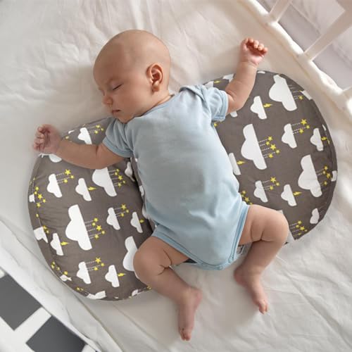 Almofada de dormir lateral para gestantes, almofada de cunha de gravidez, almofada de corpo respiráv