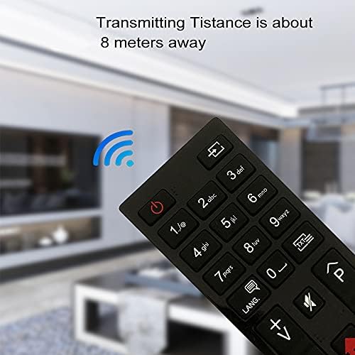 Replacement bush tv Remote Control with Fplay, YouTube, and Netflix Buttons for JVC and Bush Smart TVs - Compatible with Genuine JVC RM-C3338 for 2018-2019 LED TVs, No Setup Required
