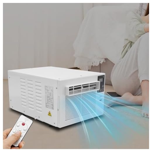 KEESUNG Mini aire acondicionado portátil, mini aire acondicionado portátil, aire acondicionado para ventana, aire acondicionado empotrado, aire acondicionado pequeño, enfriador de aire personal