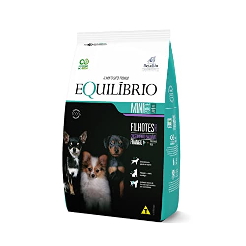Ração Equilíbrio para Cães Filhotes Porte Mini Frango