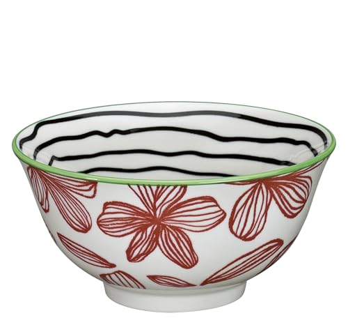 cilio Bowl AMICI Floral | Porzellan Schüssel bunt | Gebrannt bei 1300...
