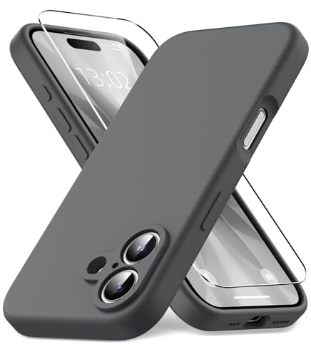 Vansdon Cover per iPhone 16, Custodia Slim in Silicone Liquido