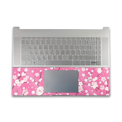 Image of Glossy Glitter Gaming Skin Compatible with HP Envy x360 16 inch (2023) - Sakura Pink - Premium 3M Vinyl Protective Wrap Decal Cover - Easy to Apply | Crafted in The USA by MightySkins