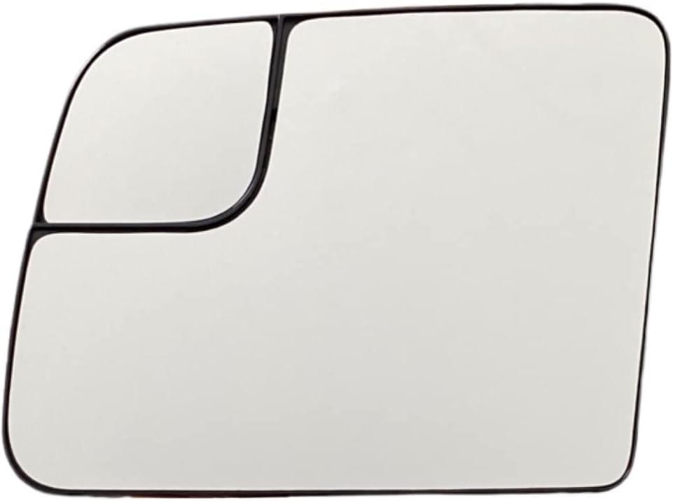 Spieg Driver Side Mirror Glass for 2011-2013 Ford Transit Connect Non-Heated Spotter with Backing Plate Left BT1Z-17K707-B