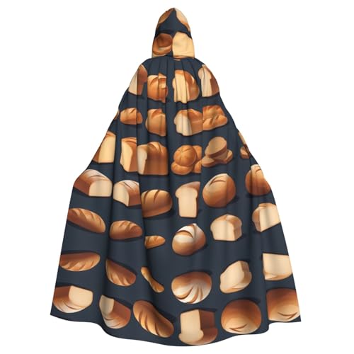 Longue cape à capuche imprimée pour adulte idéal costume fête Halloween