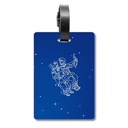 Étiquette de valise Gémeaux Star Universe, le cadeau idéal pour les voyageurs nés en juin