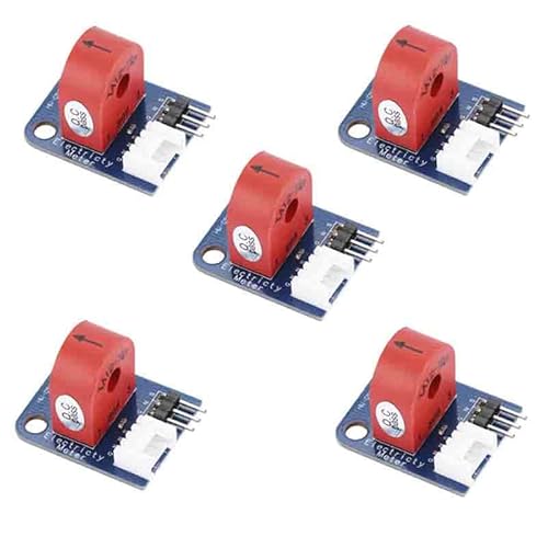5PCS AC 5A �d���v�Z���T�[ �A�i���O�d�� 5V I/O