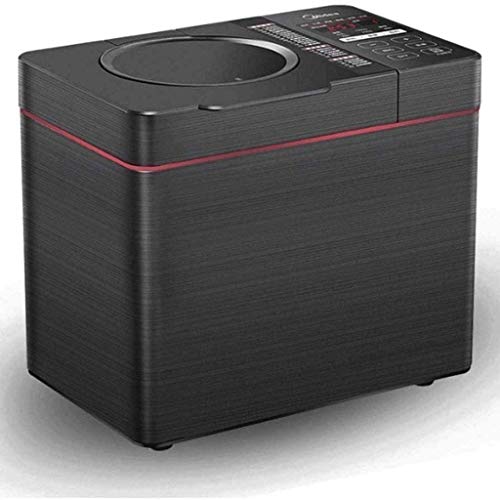 YXZQ Brotbackmaschine, Brotbackautomat aus hochwertigem Edelstahl mit automatischem Obst- und Nussspender