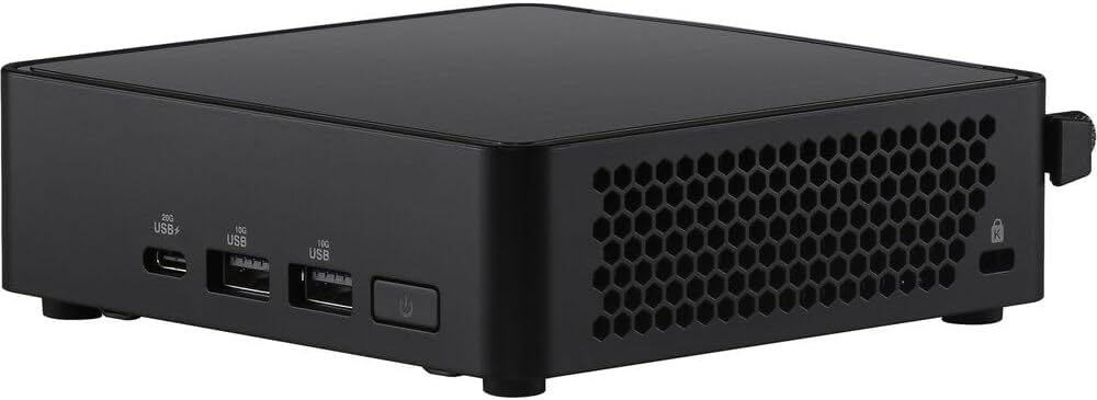 ASUS NUC 14 Pro Slim Mini PC (Replaces Intel NUC Pro) (Intel Core 3 100U (Beats i5-1335U), Intel Graphics, 2 Thunderbolt 4, WiFi 6E, Bluetooth 5.3, RJ-45, No OS) Barebone Unit
