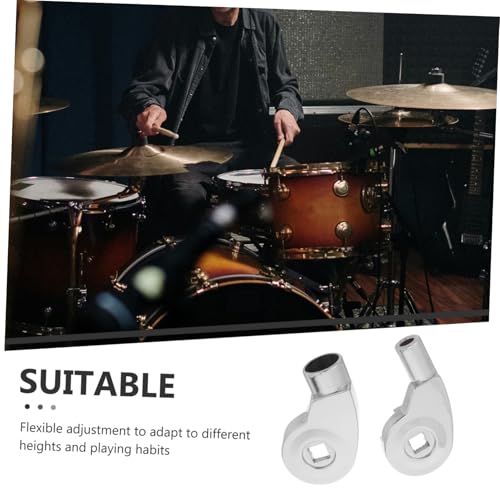 Pieza de conexión para rack de batería soporte de platillo para set de batería clamp accesorios profesionales para bateristas miniatura 3
