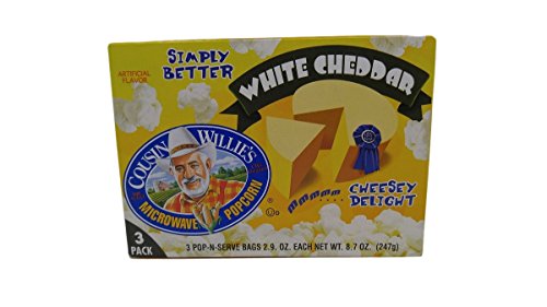 Cousin Willie'S Simply Better White Cheddar Microwave Popcorn thumb #1