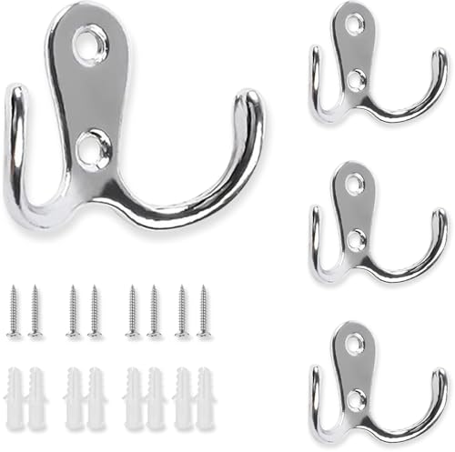UBRAVE 4 Piezas Perchero De Pared Metal