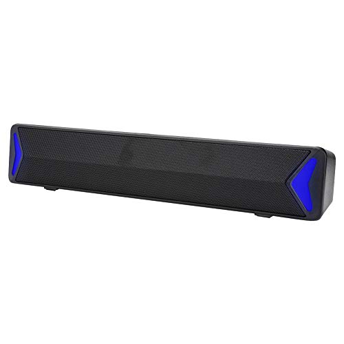 Caredy Alto-falante USB, auto-falante subwoofer mono de ferro com boro duplo, 2200 mAh vibradores de