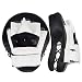 Boxing Curved Focus Punching Mitts- Leather Training Hand Pads,Ideal for MMA Karate, Muay Thai Kick, Sparring, Dojo, Martial Arts