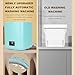 Portable Mini Washing Machine with Spin Dryer, 7L Compact Automatic Washer for Apartments, Dorms, RVs, Baby Clothes, Underwear, Socks