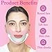 V Line Lifting Mask Chin Strap for Sleeping, V Line Mask, Face Lifting Strap, Chin Strap, Jawline Shaper, Jaw Strap, Double Chin Reducer,Face Lift Tape & Snoring Solution (Pink)