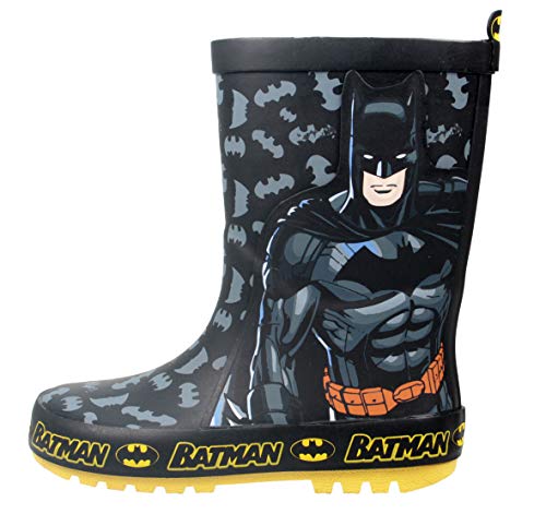 Childrens Batman Wellington Wellies Rain Boots (numeric_9)