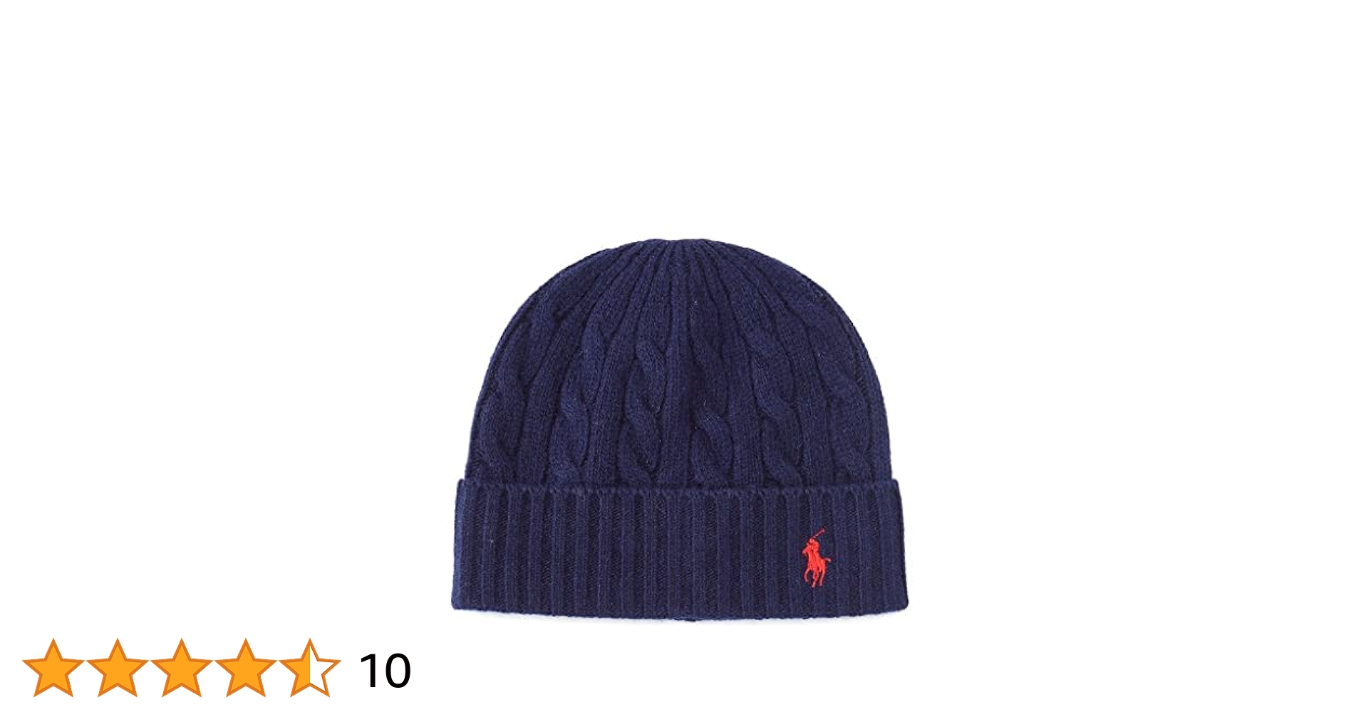 Polo Ralph Lauren Men`s Wool Blend Classic Cable Beanie (One Polo Ralph Lauren Men`s Wool Blend Classic Cable Beanie (One