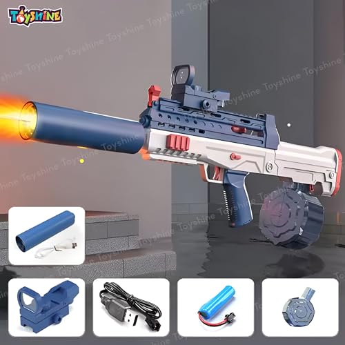 Image of Toyshine Snipper Design Electric Water Gun Toy with Automatic Water Absorption Function, 25-32Ft Range | Self-Filling | Rechargeable | Fun Toy for Kids Holi Party and Outdoor Water Fun