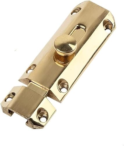 SBZIOJHDR door chain， Sliding Door Latch Internal Doors Lock for Bathrooms Bedrooms Cupboards(2.5")