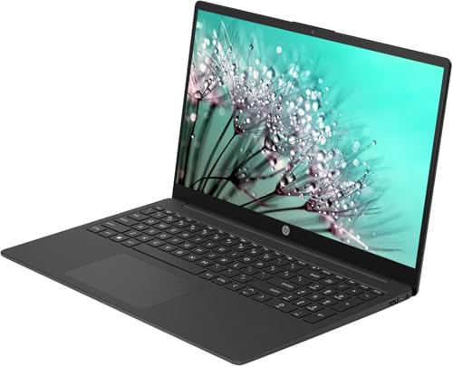 Image of HP Portable 15'' HD Micro-Edge IPS Laptop, Intel Pentium Processor Up to 3.68GHz, 4GB DDR4, 128GB SSD, HDMI, Webcam, Ultra-Fast 6th Gen WiFi, Windows 11 OS, Dale Black (Renewed)