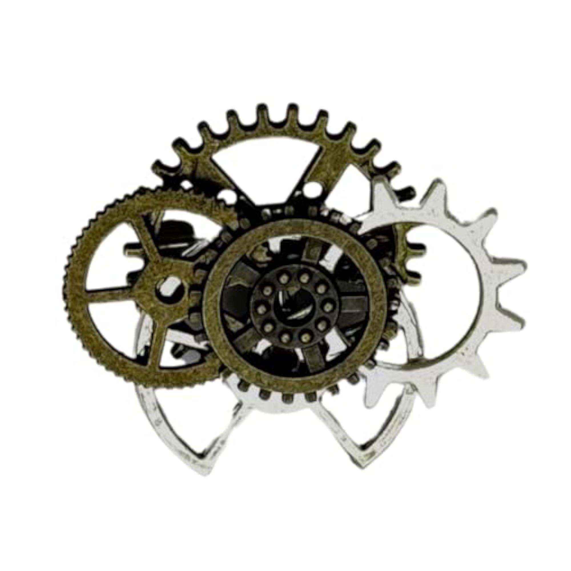 Steampunk Metal Lapel Pins for Men, Unique Accessories