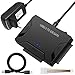 Produktbild Aicharynic USB 3.0 zu Sata und IDE Adapter, IDE SATA Adapter, USB 3.0 Festplatten Adapter mit Netzschalter für 2.5'' und 3.5'' SATA HDD, SATA USB Adapter Kompatible Windows XP/Vista/7/10/Mac OS