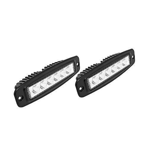 Westin Automotive Products 09-1918FM6 Black FM6 Flush Mount LED