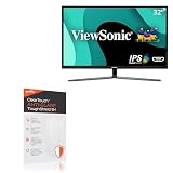 BoxWave Screen Protector Compatible with Viewsonic VX3211-2K-MHD (32 in) - ClearTouch Anti-Glare ToughShield 9H (2-Pack), Anti-Glare 9H Tough Flexible Film Screen Protector