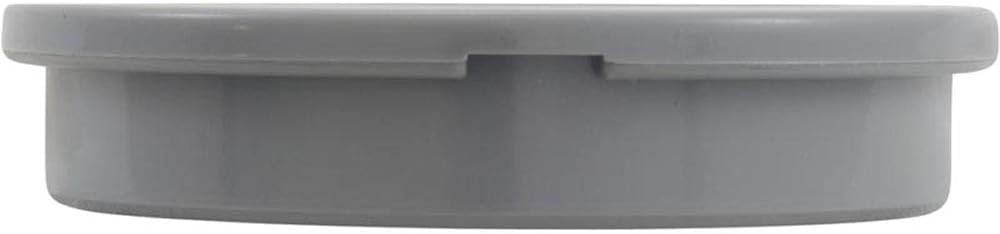 Custom Molded Products Deck Jet (J-Style) Round Cap Gray #25597-001-020