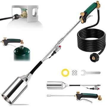 propane torch weed burner