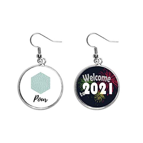 Pendientes abstractos de lunares White Spots en plata de alta joyería y diseño vanguardista