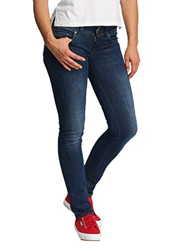 G-STAR RAW Midge Saddle Straight Jeans Femme, Bleu (dk aged D02153-6553-89), 26W / 28L